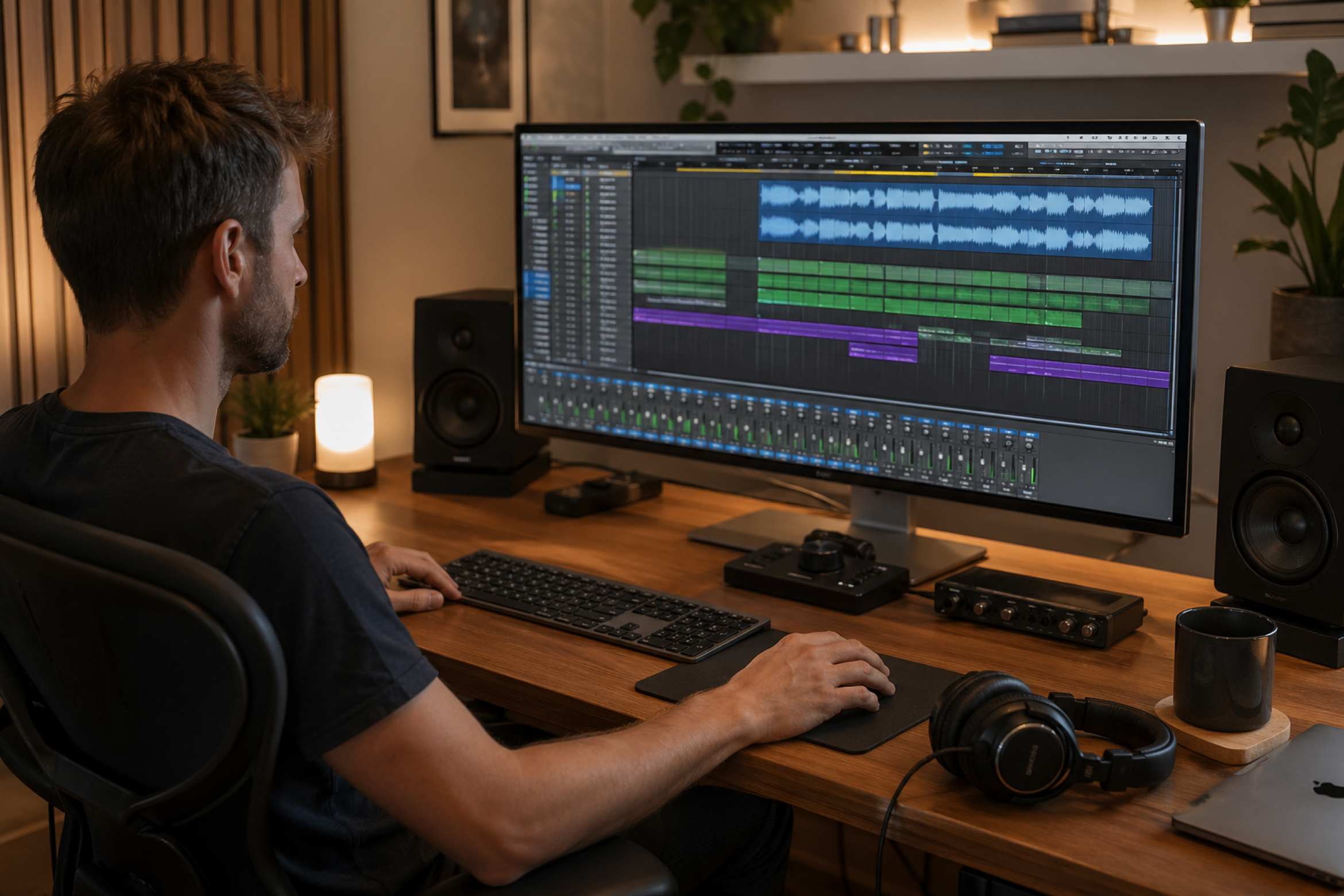 Spatial audio production