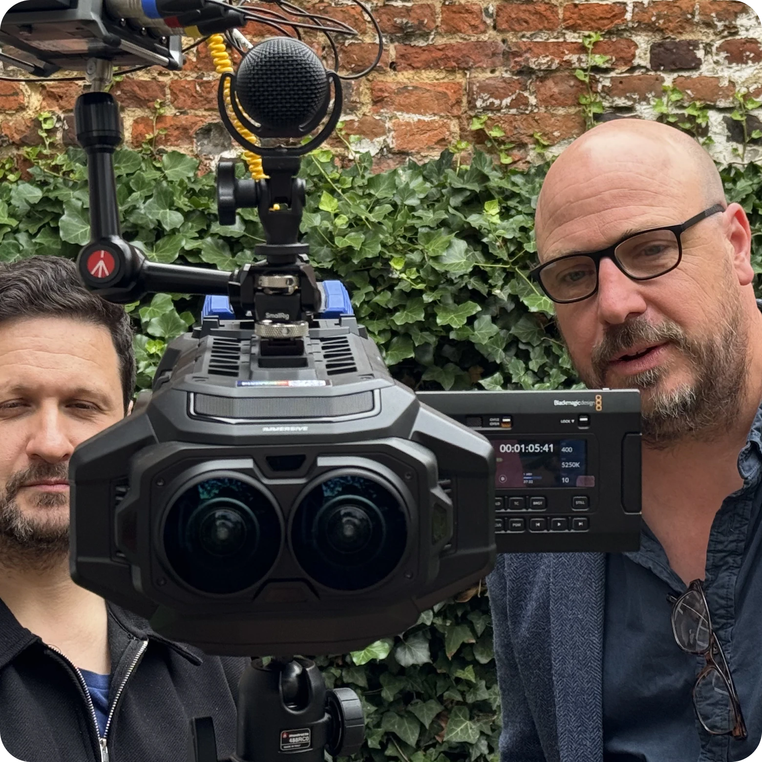 Immersive video production
